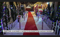 pabillonis si accende il natale di solidariet per anziani e bambini