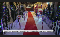 pabillonis si accende il natale di solidariet per anziani e bambini