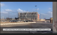 il forte maestrale in sardegna da porto torres navi dirottate a olbia