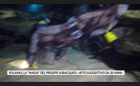 solanas la magia del presepe subacqueo rito suggestivo da 30 anni