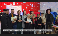 ad arzana il natale con i nonni e i nuovi nati 44 anni ultranovantenni