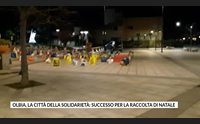olbia la citt della solidariet successo per la raccolta di natale
