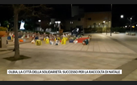 olbia la citt della solidariet successo per la raccolta di natale