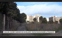 cagliari muore cadendo da un palazzo voleva raggiungere la fidanzata