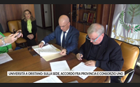 universit a oristano sulla sede accordo fra provincia e consorzio uno