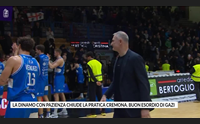 la dinamo con pazienza chiude la pratica cremona buon esordio di gazi
