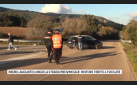 padru agguato lungo la strada provinciale pastore ferito a fucilate