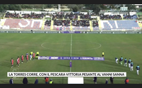 la torres corre con il pescara vittoria pesante al vanni sanna