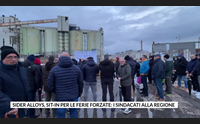 sider alloys sit in per le ferie forzate i sindacati alla regione