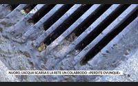 nuoro l acqua scarsa e la rete un colabrodo perdite ovunque
