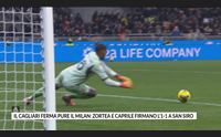 il cagliari ferma pure il milan zortea e caprile firmano l 1 1 a san siro