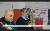 valledoria dopo i roghi la messa in palestra il vescovo chi sa parli