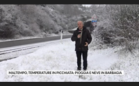 maltempo temperature in picchiata pioggia e neve in barbagia