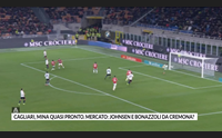 cagliari mina quasi pronto mercato johnsen e bonazzoli da cremona