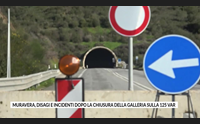muravera disagi e incidenti dopo la chiusura della galleria sulla 125 var