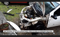san teodoro attentato dinamitardo preso di mira un imprenditore edile