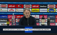 cagliari lecce 4 1 nicola cambi decisivi la vittoria del gruppo