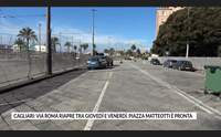 cagliari via roma riapre tra gioved e venerd piazza matteotti pronta