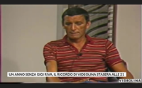 un anno senza gigi riva il ricordo di videolina stasera alle 21