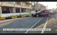 olbia quattordicenne aggredito con una spranga in centro