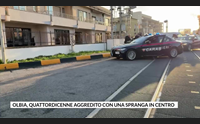 olbia quattordicenne aggredito con una spranga in centro