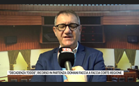 decadenza todde ricorso in partenza domani faccia a faccia corte regione