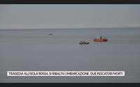 tragedia all isola rossa si ribalta l imbarcazione due pescatori morti