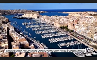 giovane sarda precipita dal quarto piano di un hotel giallo a malta
