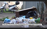 cagliari via alla pulizia straordinaria del quartiere di sant elia
