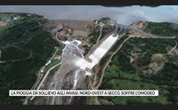 la pioggia d sollievo agli invasi nord ovest a secco soffre l omodeo