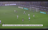 oggi alle 20 45 la sfida con la lazio intanto il cagliari accoglie coman