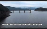 gallura piogge benedette nella diga del liscia 20 milioni in pi di acqua