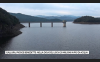 gallura piogge benedette nella diga del liscia 20 milioni in pi di acqua
