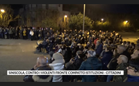 siniscola contro i violenti fronte compatto istituzioni cittadini