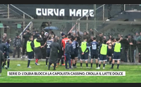 serie d l olbia blocca la capolista cassino crolla il latte dolce
