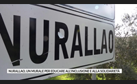nurallao un murale per educare all inclusione e alla solidariet
