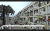 sassari nessuna emergenza spazi al cimitero in aumento le cremazioni