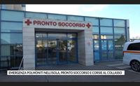 emergenza polmoniti nell isola pronto soccorso e corsie al collasso