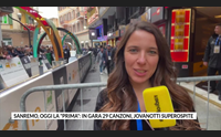 sanremo oggi la prima in gara 29 canzoni jovanotti superospite