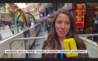 sanremo oggi la prima in gara 29 canzoni jovanotti superospite