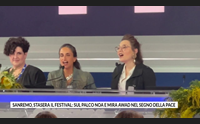 sanremo stasera il festival sul palco noa e mira awad nel segno della pace