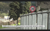burcei sulla ex ss 125 limite di velocit a 30 km orari protesta il sindaco