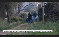 sassari la morte dell anziano in campagna i dubbi degli investigatori