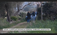 sassari la morte dell anziano in campagna i dubbi degli investigatori