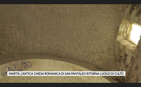 martis l antica chiesa romanica di san pantaleo ritorna luogo di culto