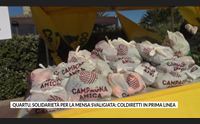quartu solidariet per la mensa svaligiata coldiretti in prima linea