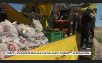 quartu solidariet per la mensa svaligiata coldiretti in prima linea
