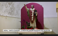 sadali santu coiadori il paese dell amore festeggia san valentino