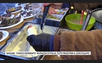 sassari choco moments in piazza d italia tutti pazzi per il cioccolato