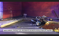 bari sardo statale 125 incidente in moto fatale per un 54enne